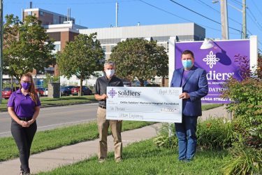 Orillia Soldiers Memorial Hospital Donation