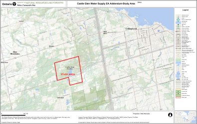 Castle Glen Development, Town of The Blue Mountains Drinking Water Supply Class Environmental Assessment Addendum