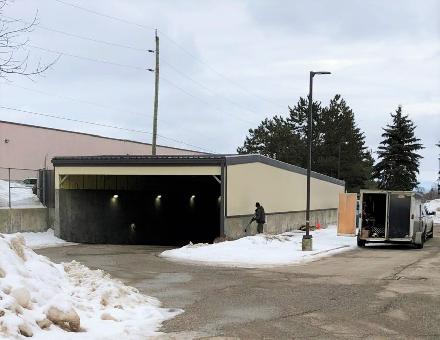 Parking Garage Ramp Enclosures