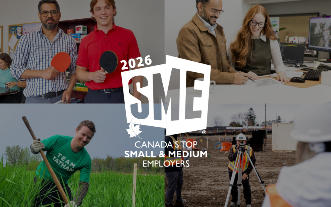 Tatham Engineering Named One of Canada’s Top Small & Medium Employers for a Fourth Consecutive Year